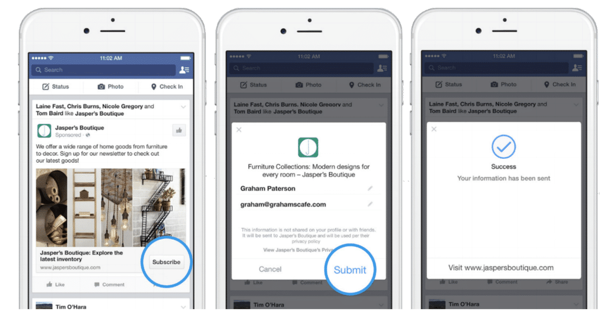 Facebook Lead Gen Ads