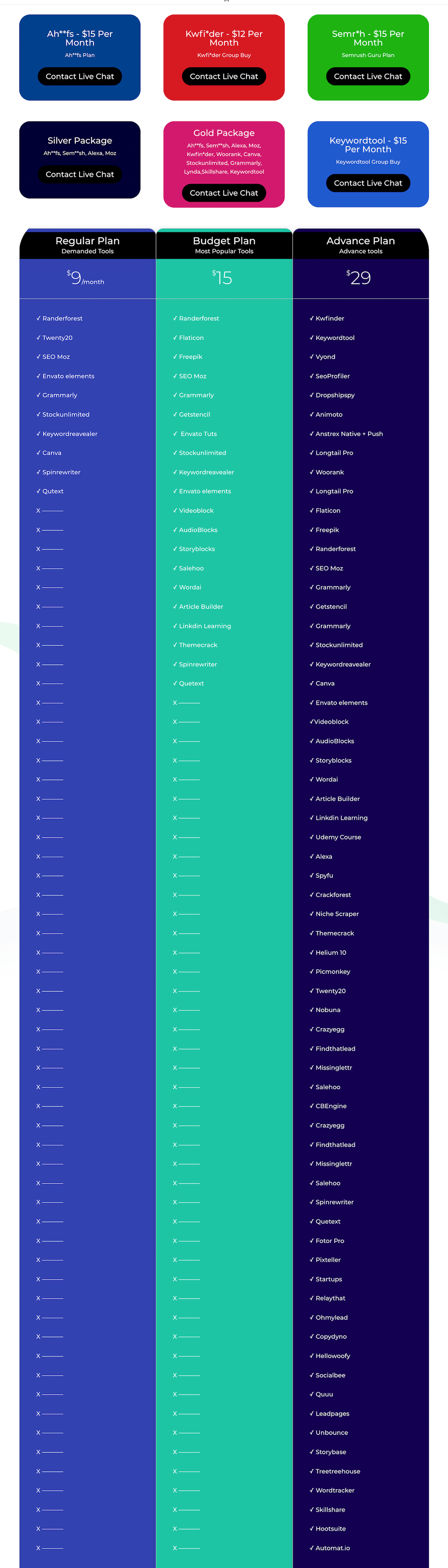 Seo Group Buy Tools