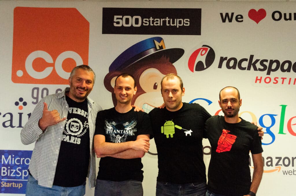 500 Startups, Armando, Carlo, Max, Jesus