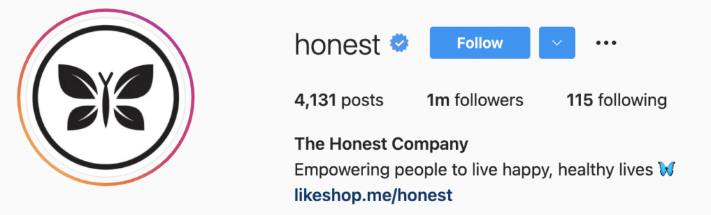 Instagram Bio Examples Honest