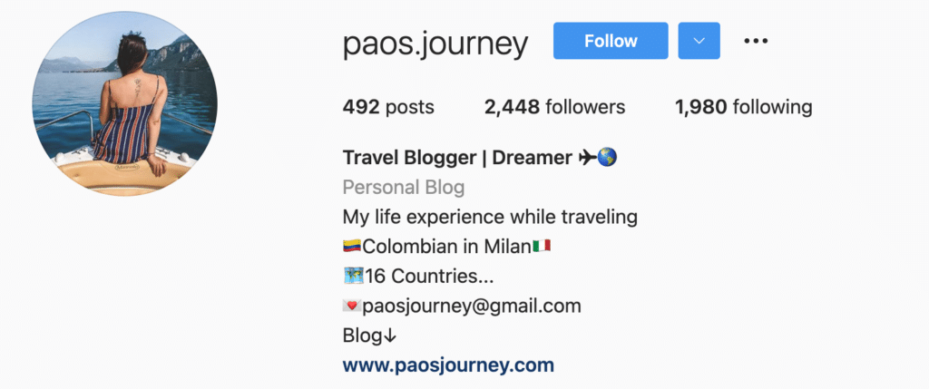 Instagram Bio with Emoji