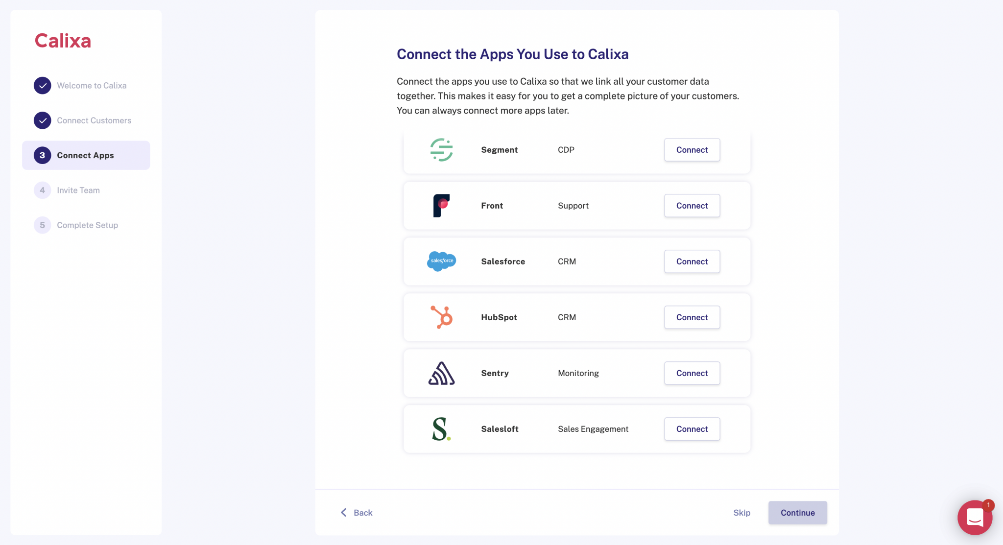 Calixa Onboarding 3