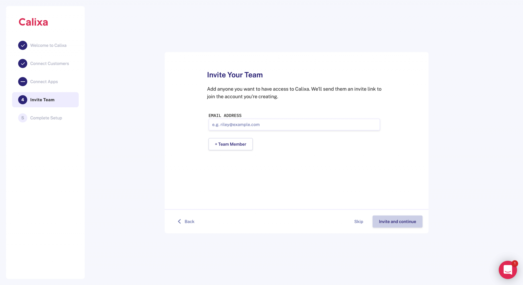 Calixa Onboarding 4