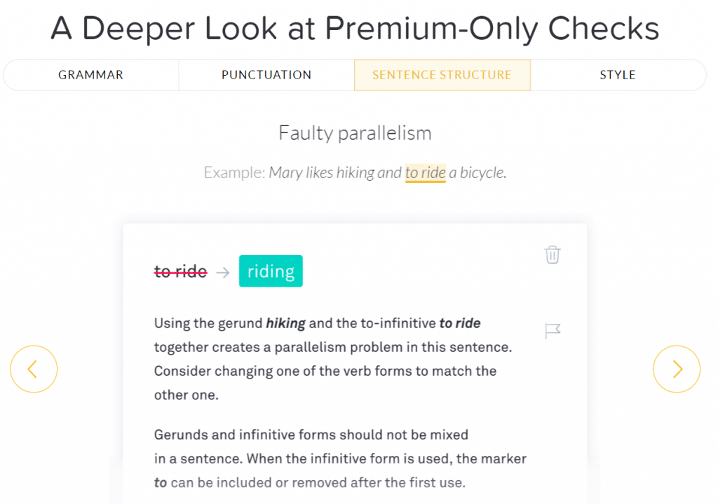 Content journey pricing page