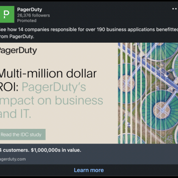 Pagerduty Linkedin Ads 1