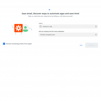 Zapier Onboarding