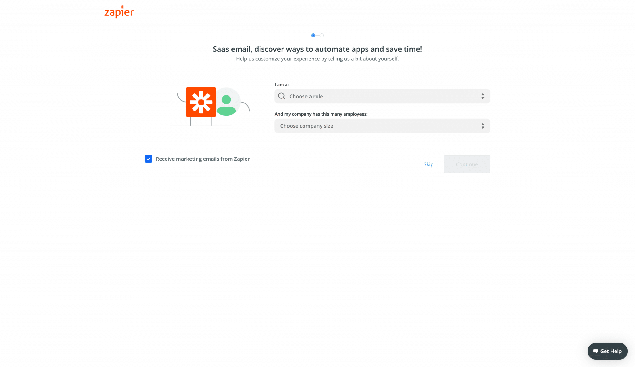 Zapier Onboarding