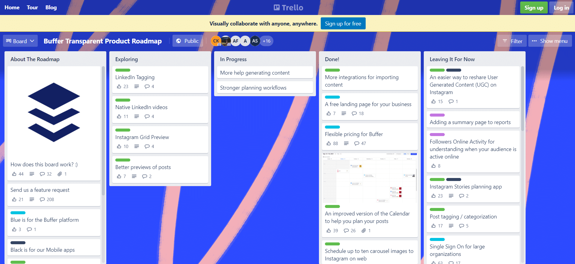 Buffer Roadmap