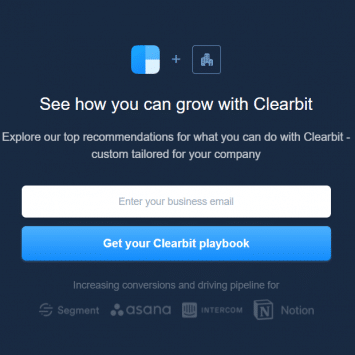 Clearbit PopUp 1