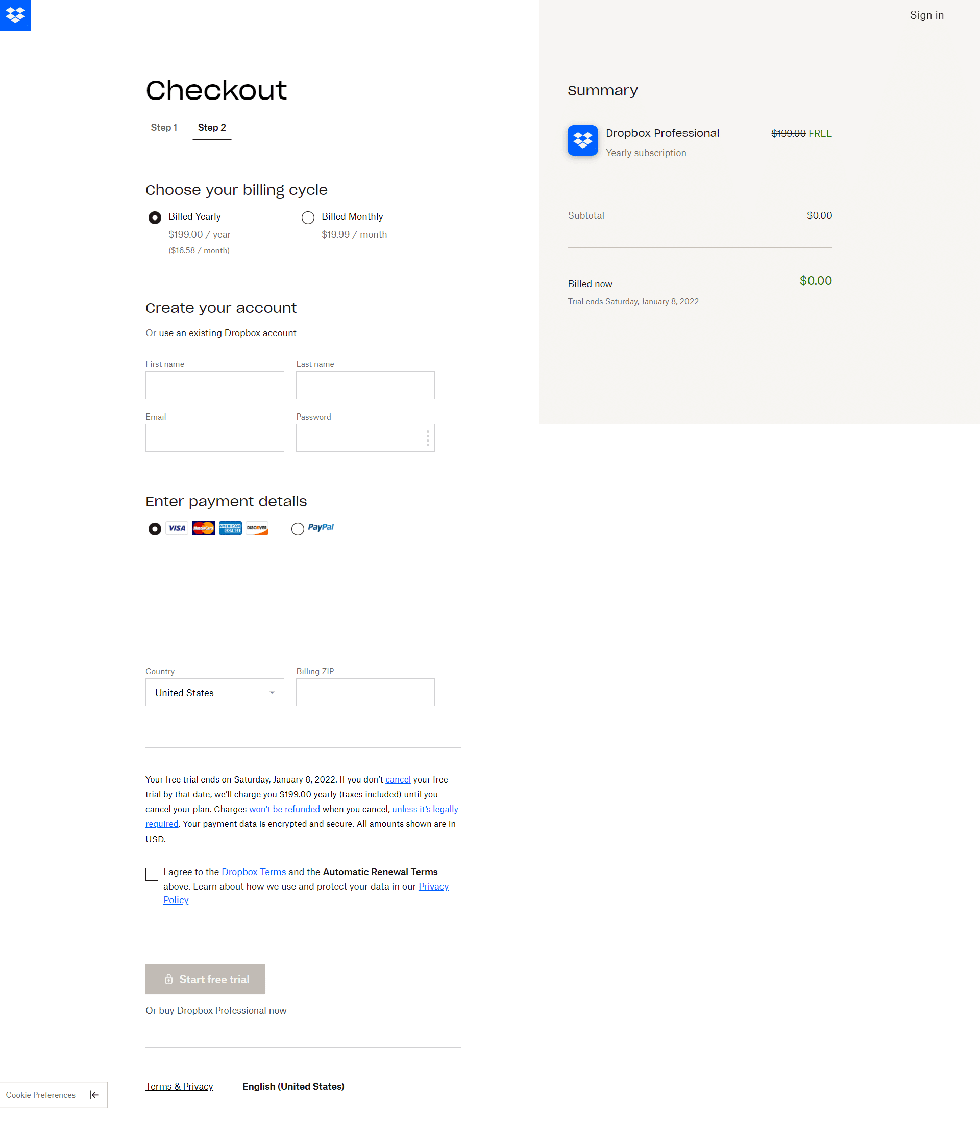 Dropbox Onboarding 2