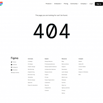 Figma 404 Page Not Found