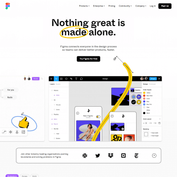 Figma Homepage