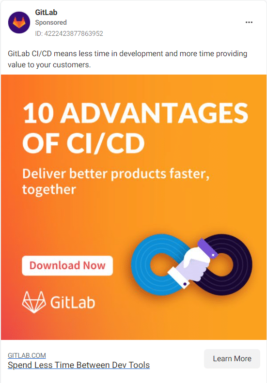 GitLab Facebook Ads 2