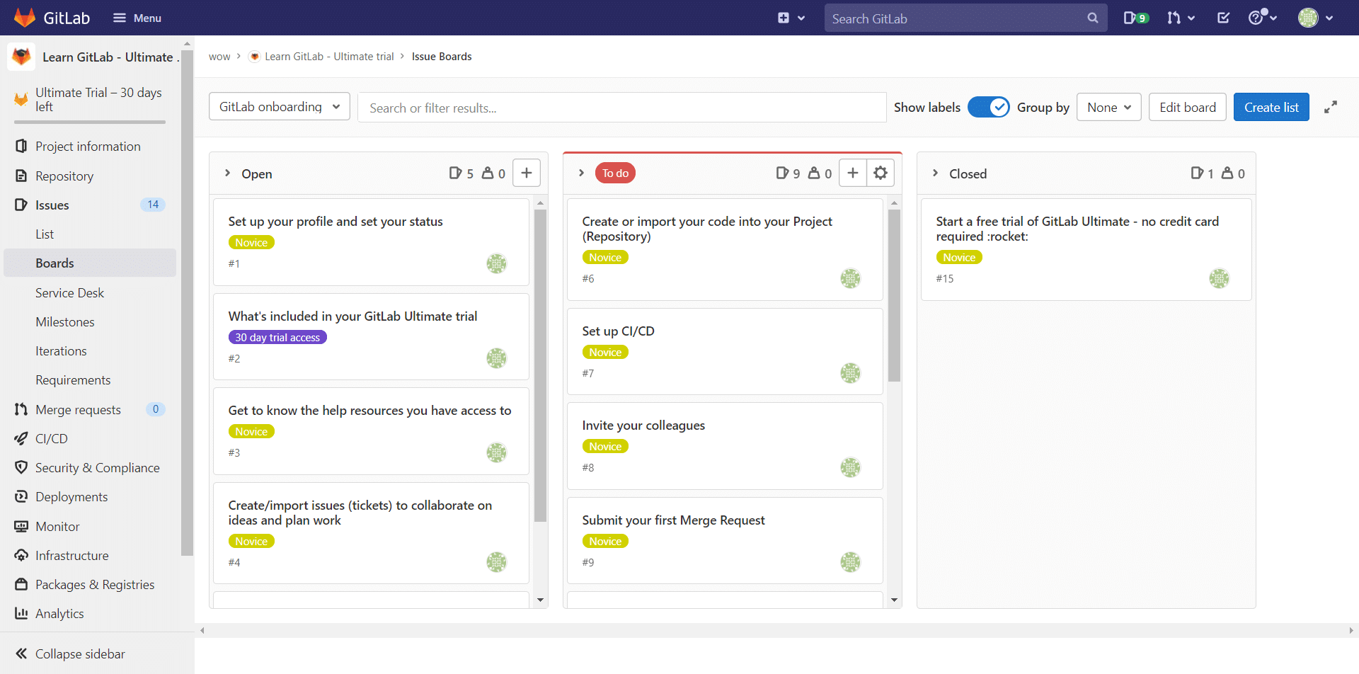 GitLab Onboarding 6