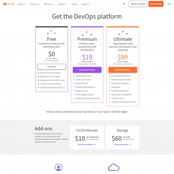 GitLab Pricing