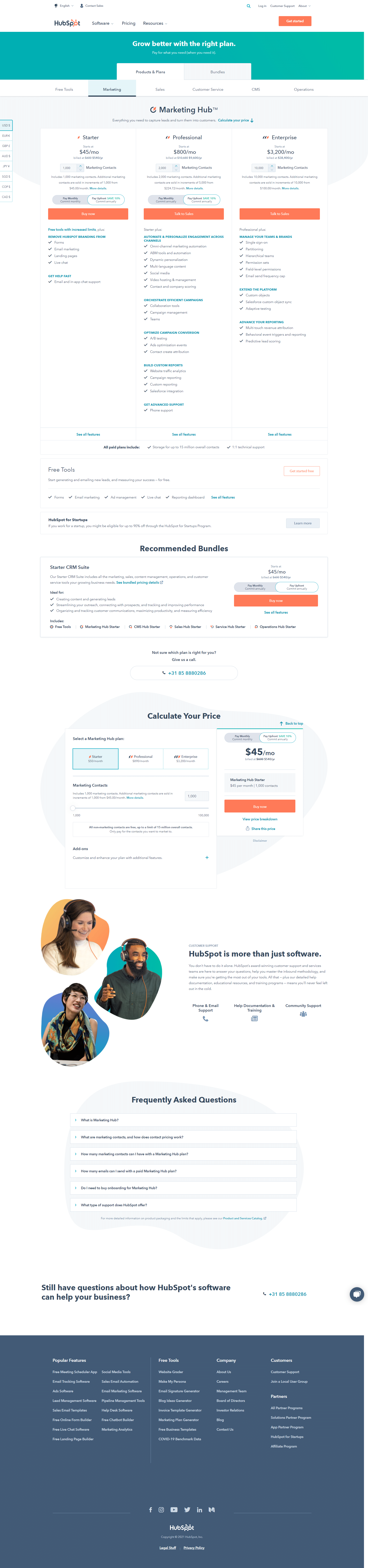 HubSpot Pricing