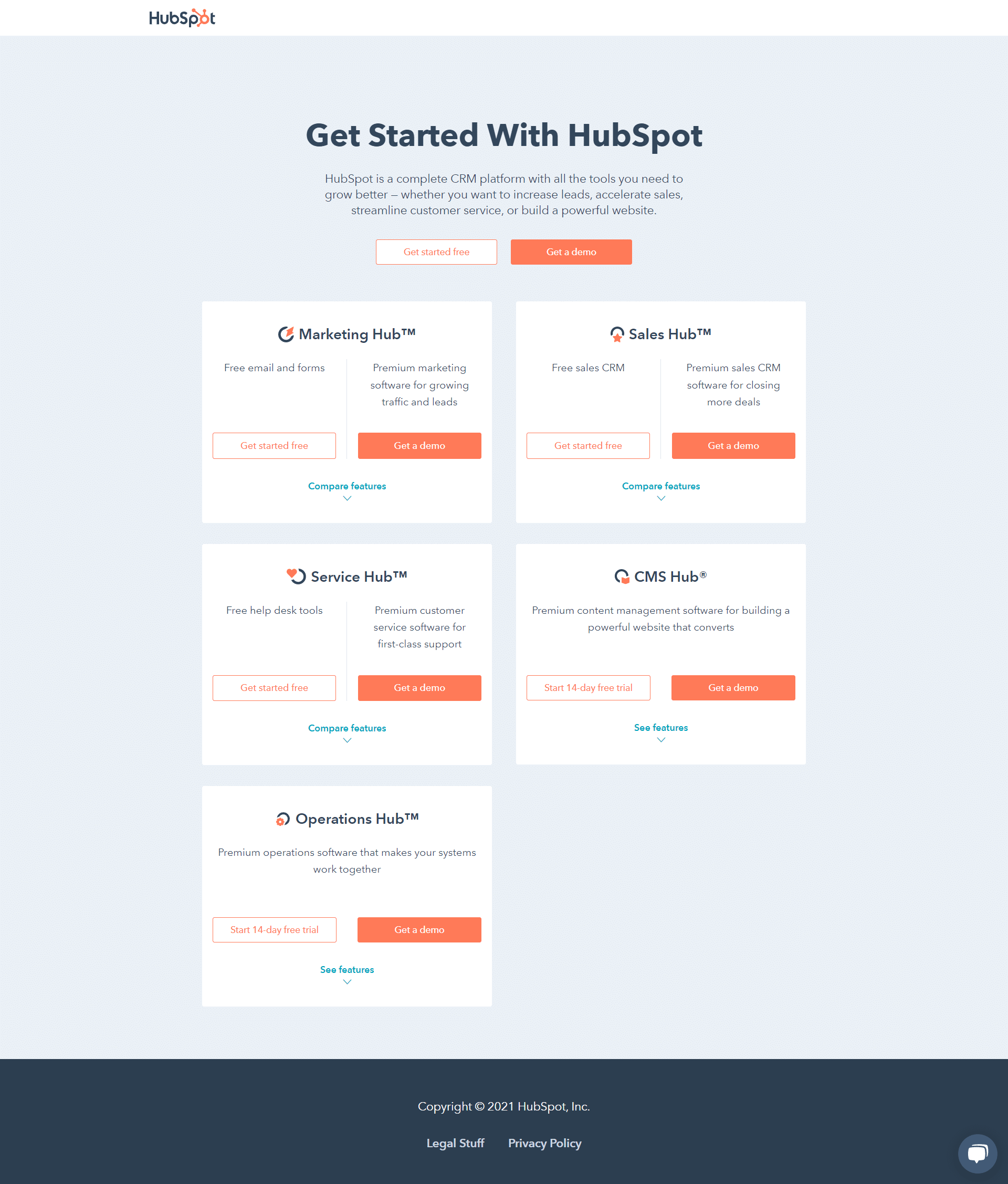 HubSpot Products