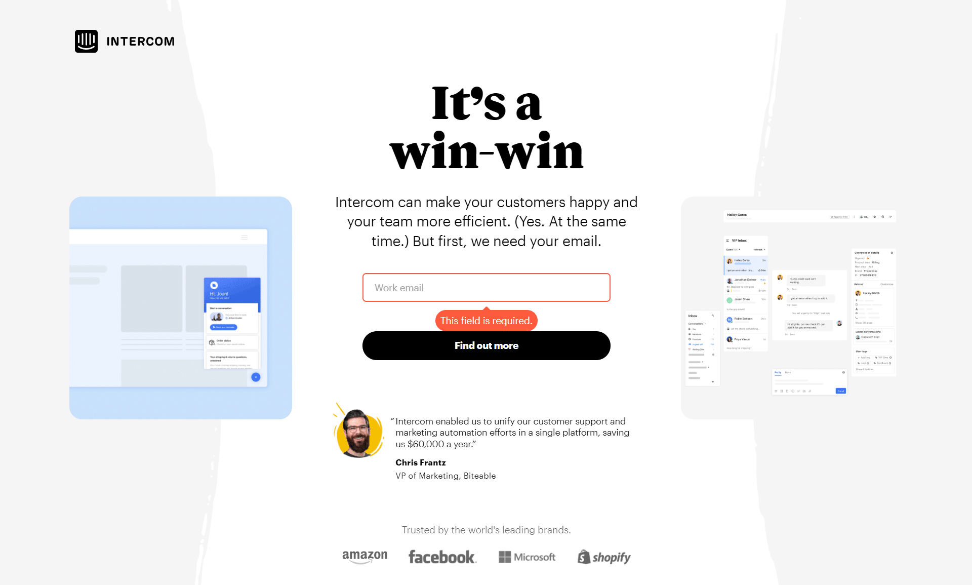 Intercom Dashboard Trial