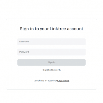 Linktree Login