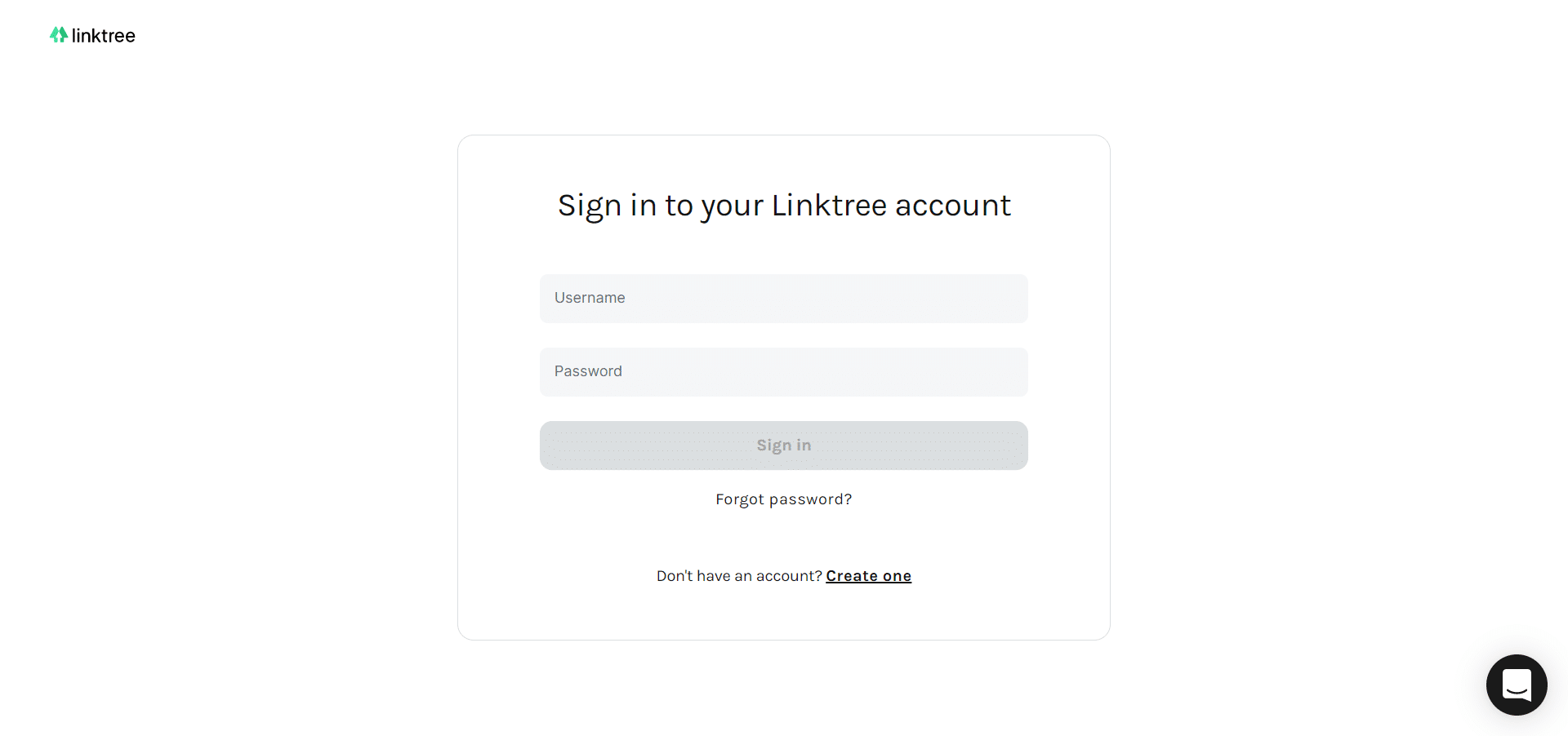 Linktree Login