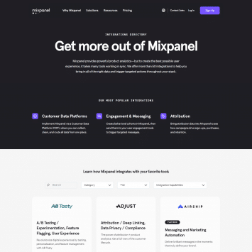 Mixpanel Integrations