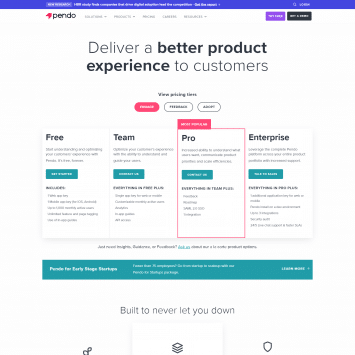 Pendo Pricing