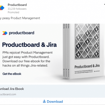 Productboard Linkedin Ads 1