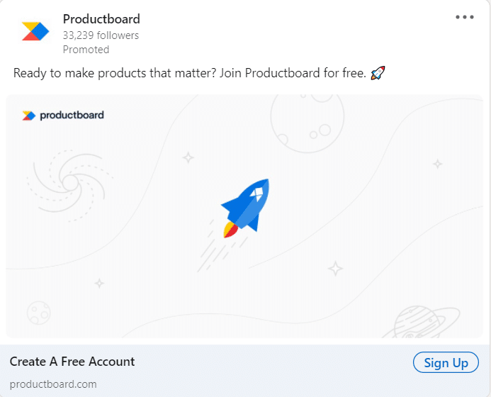 Productboard Linkedin Ads 2