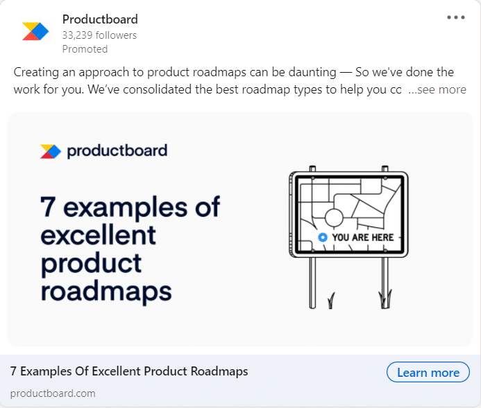 Productboard Linkedin Ads 3