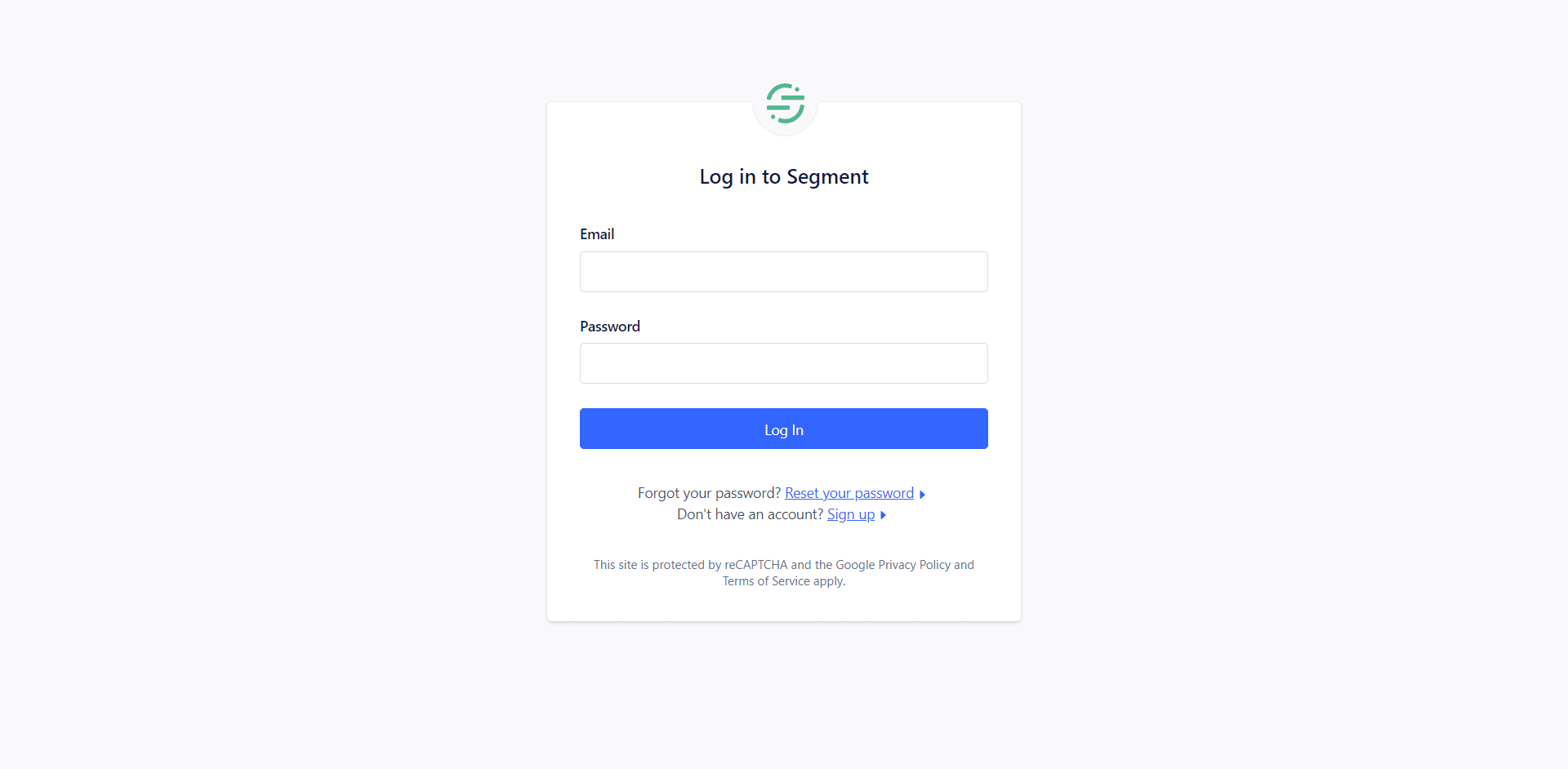 Segment Login