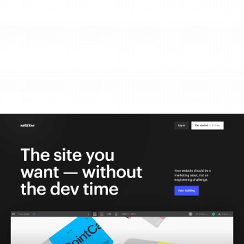 Webflow Homepage