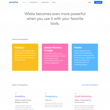 Wistia Integrations