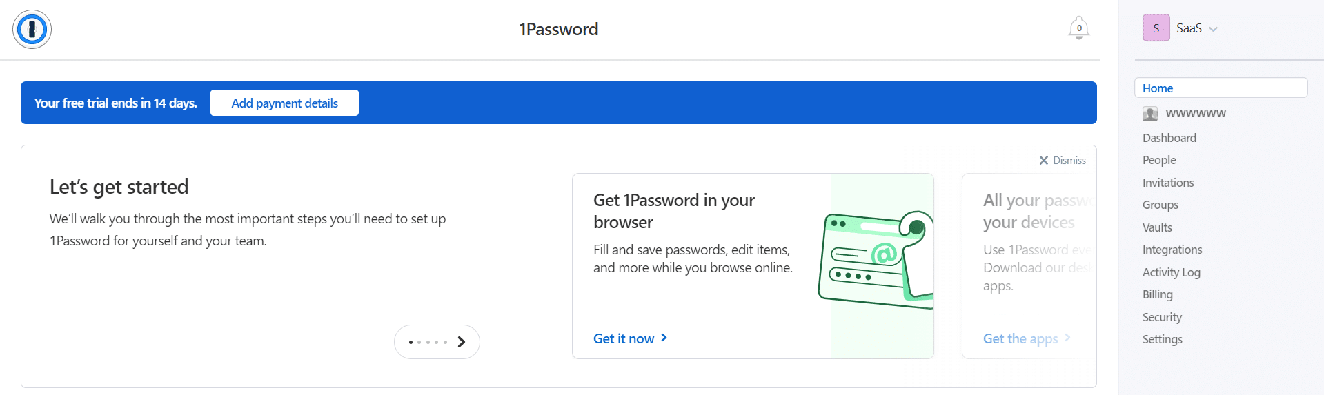 1Password Onboarding 2