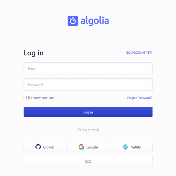 Algolia Login