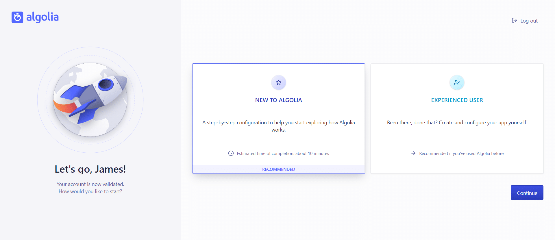 Algolia Onboarding 1