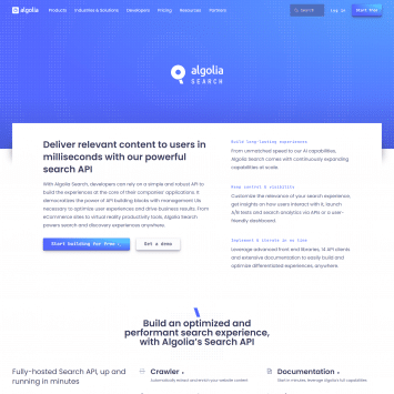 Algolia Products