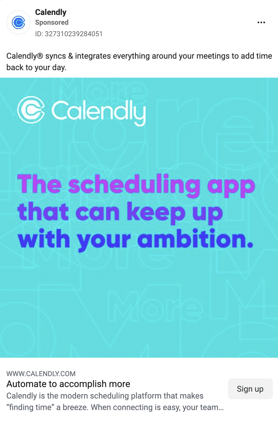 Calendly Facebook Ads