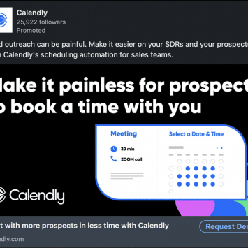 Calendly Linkedin Ads