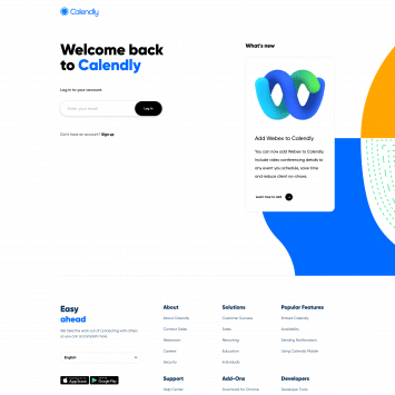 Calendly Login