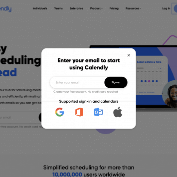 Calendly Signup