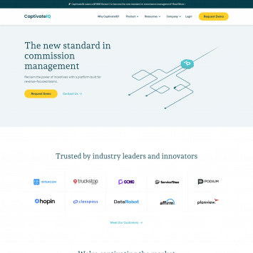 CaptivateIQ Homepage