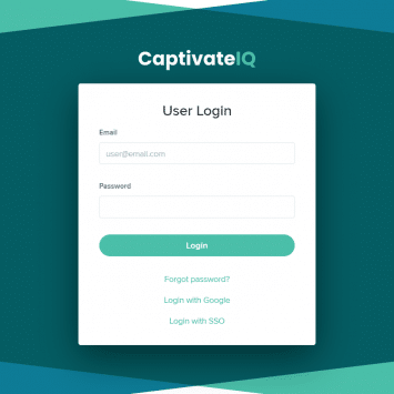 CaptivateIQ Login