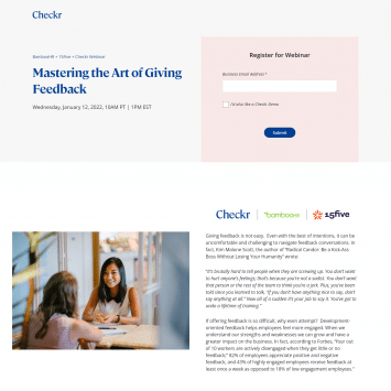 Checkr Landing Page