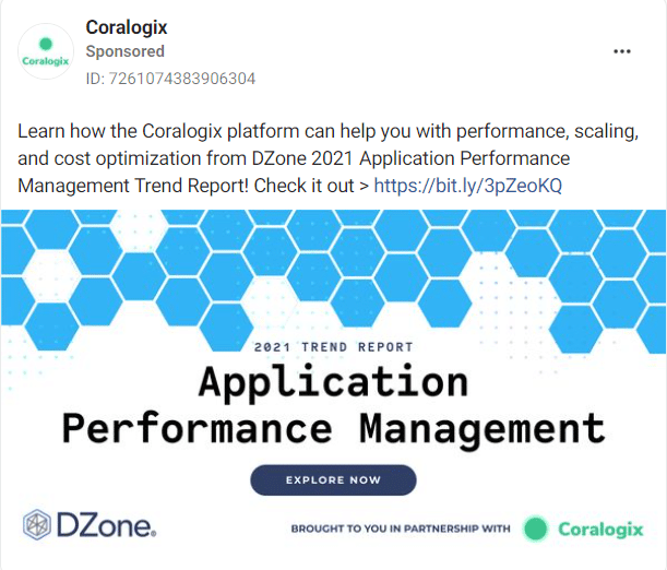 Coralogix Facebook Ads 1