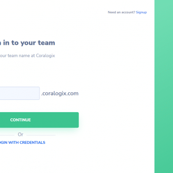 Coralogix Login