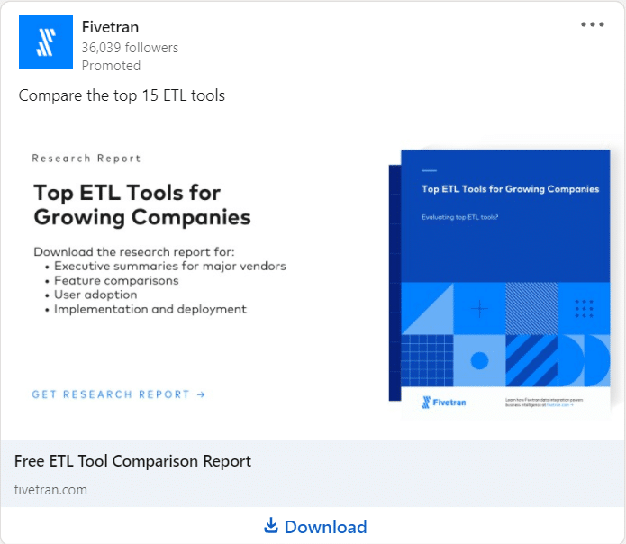 Fivetran Linkedin Ads 1
