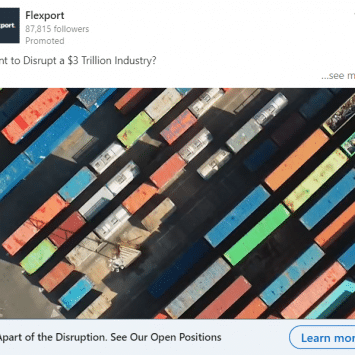 Flexport Linkedin Ads 1