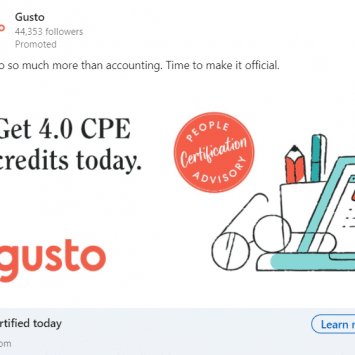 Gusto Linkedin Ads 1