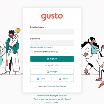 Gusto Login