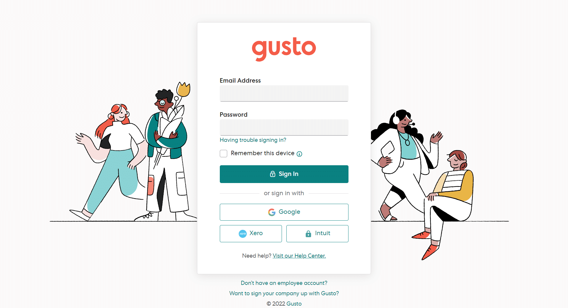 Gusto Login